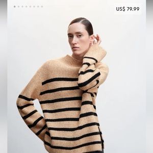 Mango striped sweater